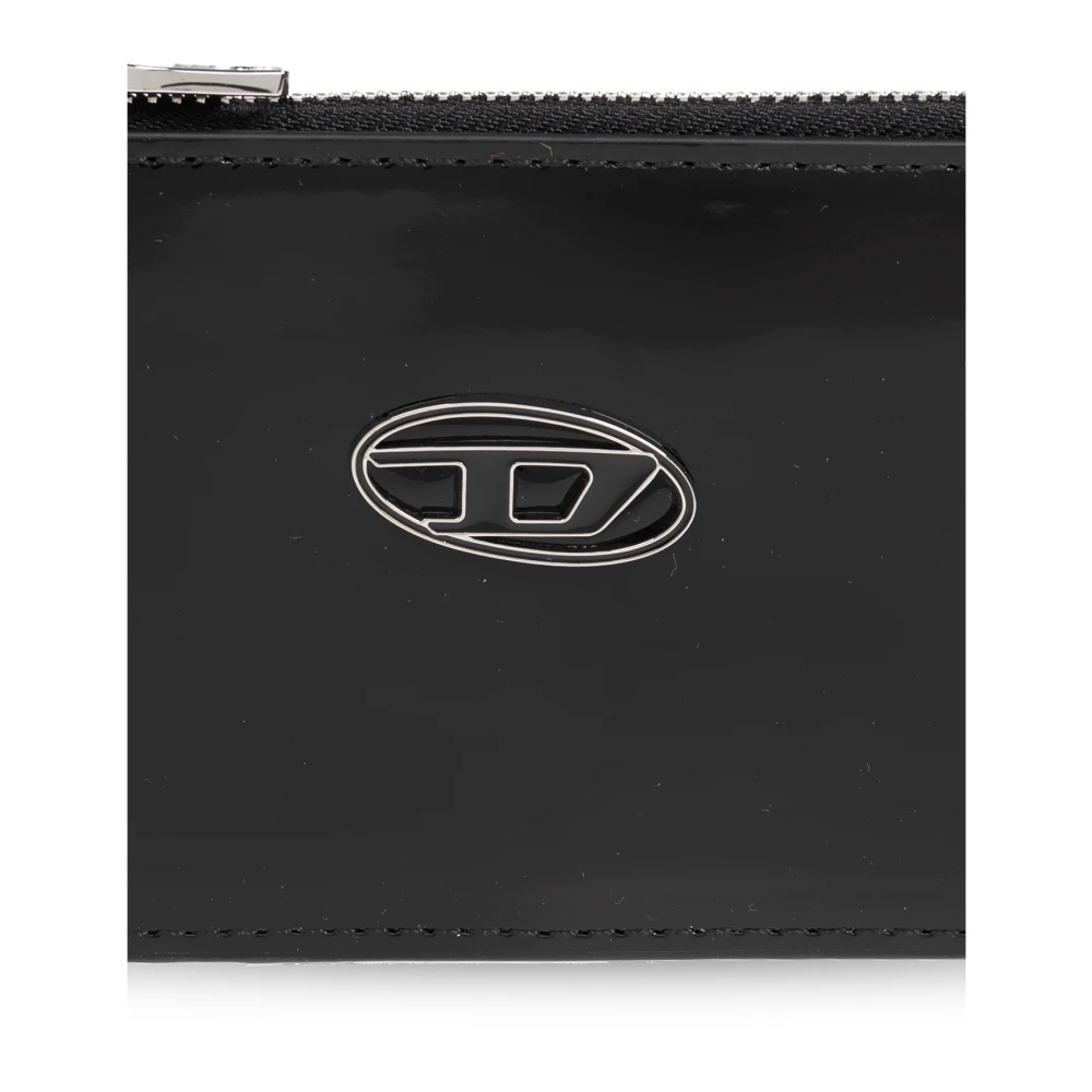 Diesel Kaarthouder Play D Card Holder Black Dames