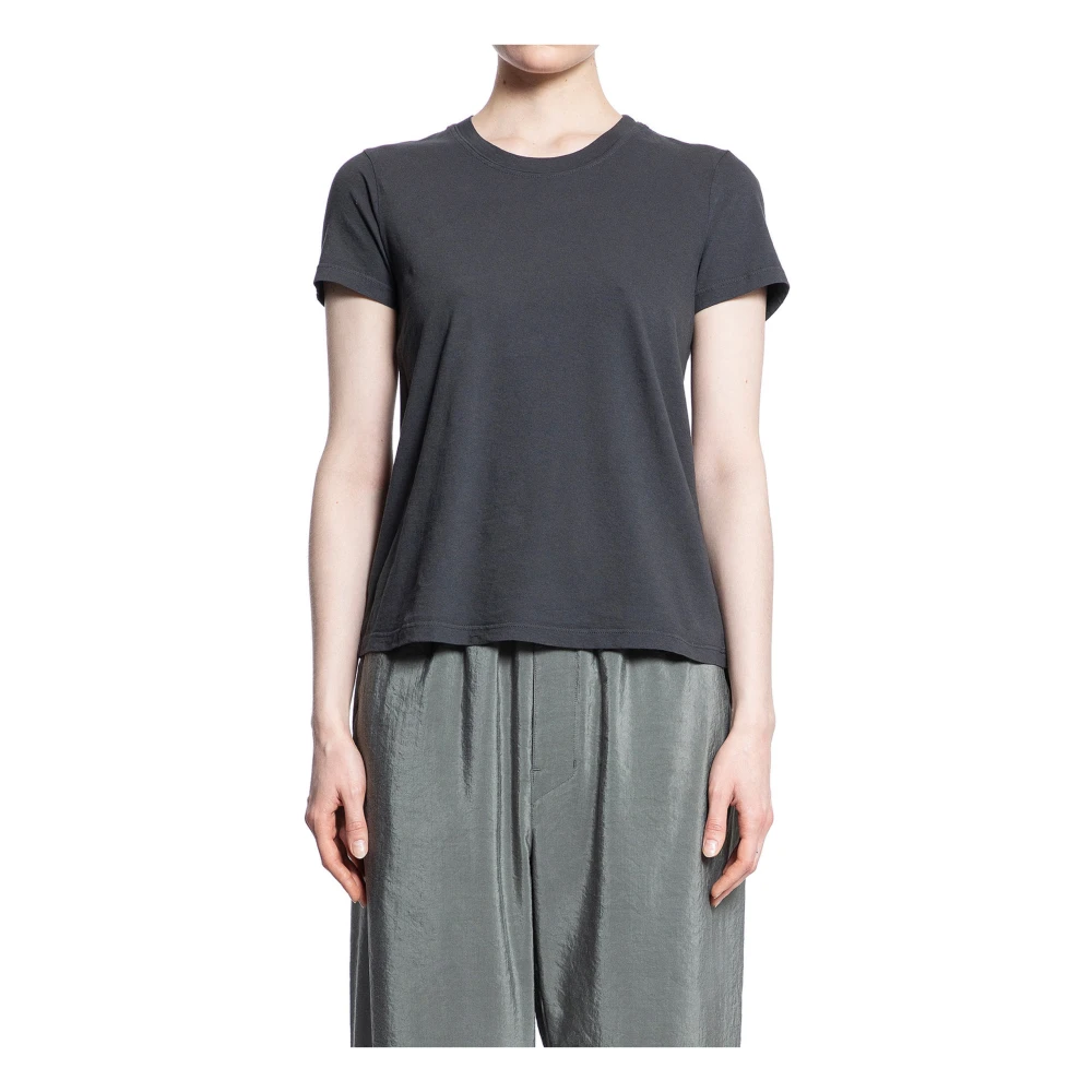 James Perse Vintage Little Boy Tee Grijs Gray Dames