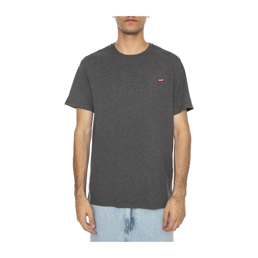 T-Shirt Levis Ss Original Hm Tee Uomo Grigio Piccolo - Immagine 3