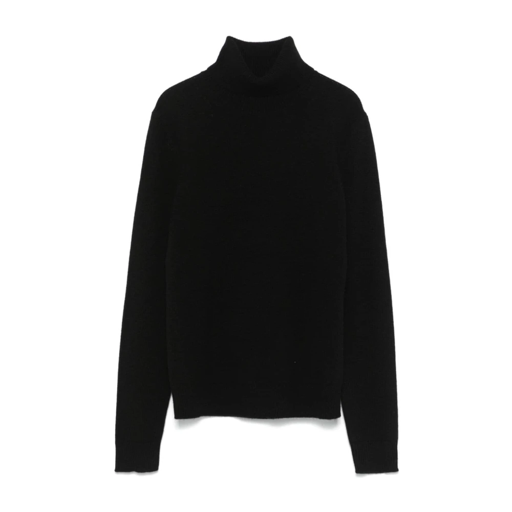 Theory Svart Cashmere Turtleneck Tröja Black, Dam