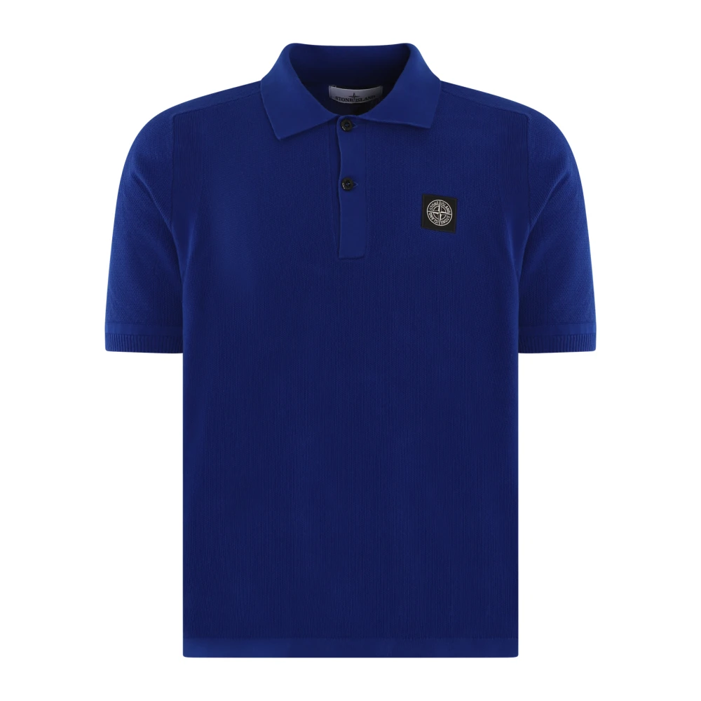 Stone Island Heren Polo Shirt Blue Heren