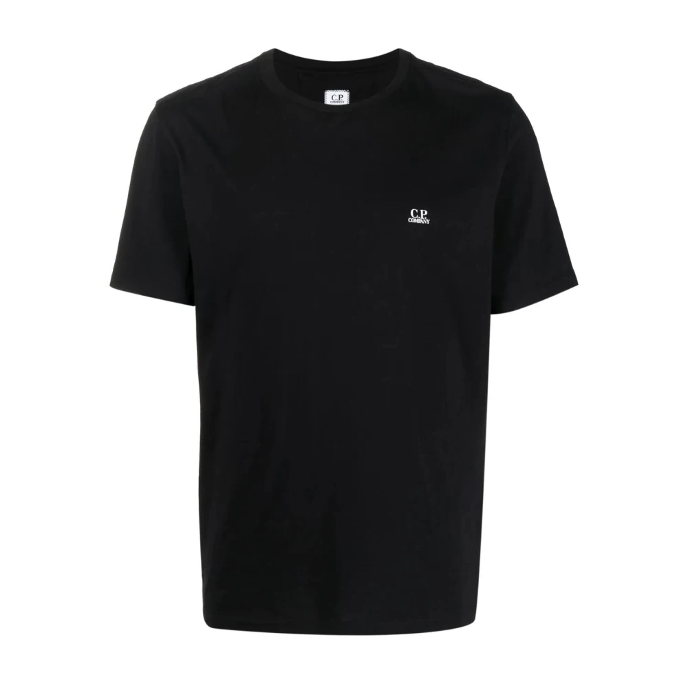 C.P. Company Zwarte T-shirts en Polos Black Heren