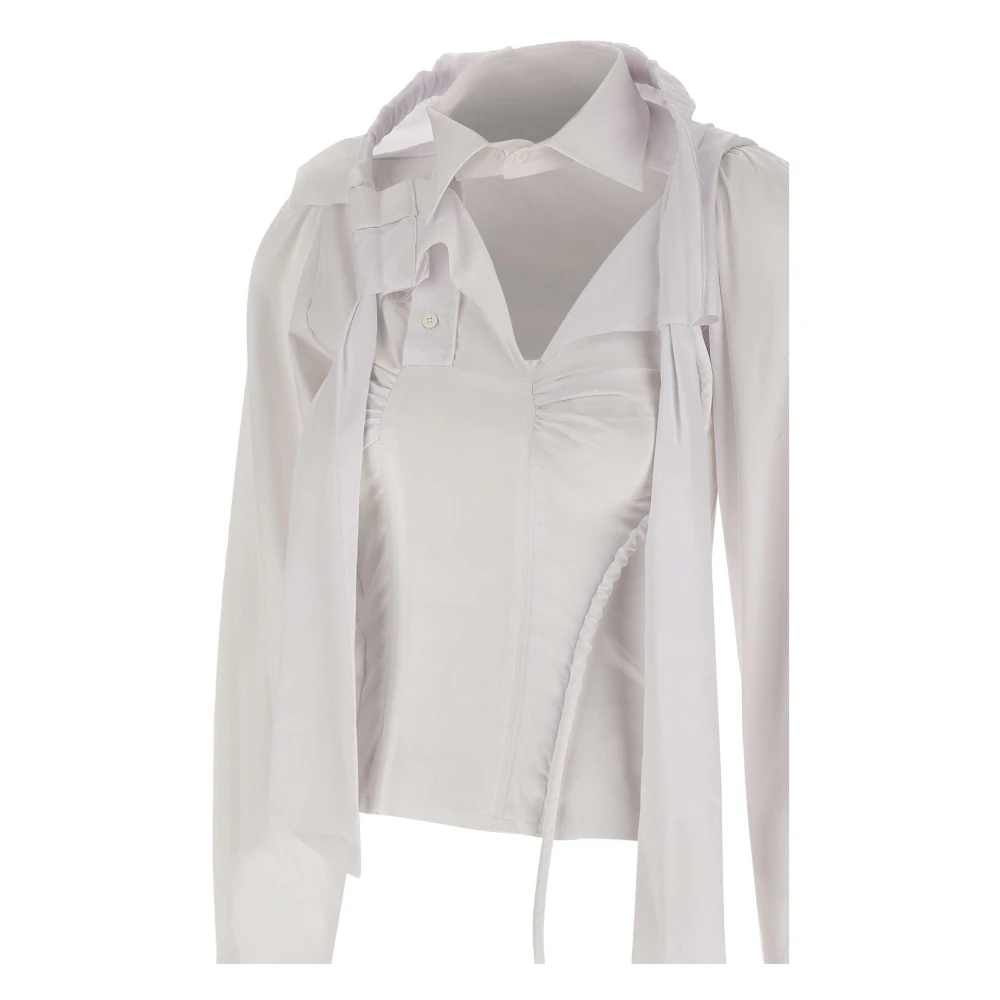 Ottolinger Wit Overhemd met Unieke Stijl White Dames