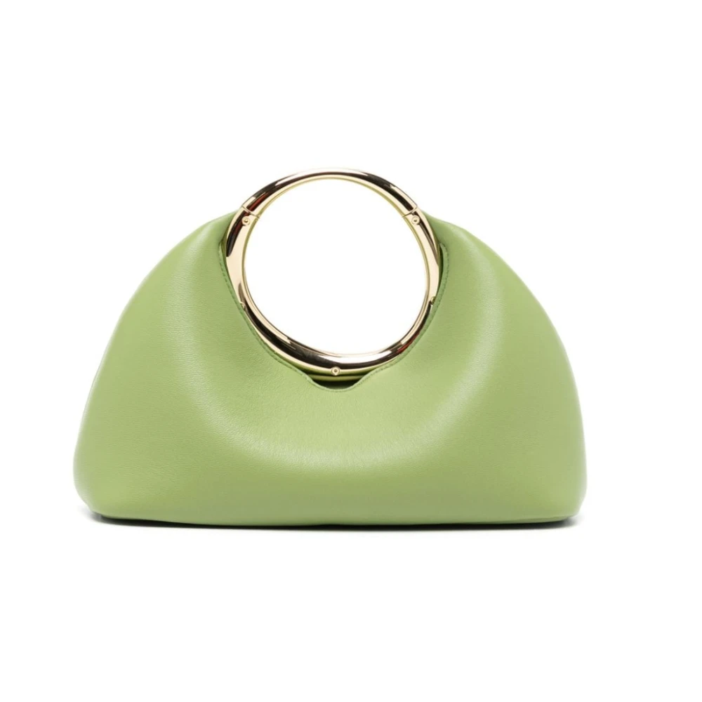 Jacquemus Groene Nappa Leren Lus Handtas Green Dames