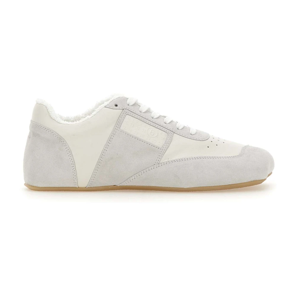 Mm6 Maison Margiela Men's White Sneakers, 6 Uk, Anatomic Trainers