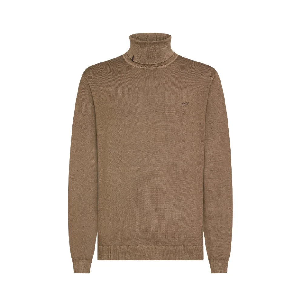 Sun68 Casual Gebreide Trui Brown Heren