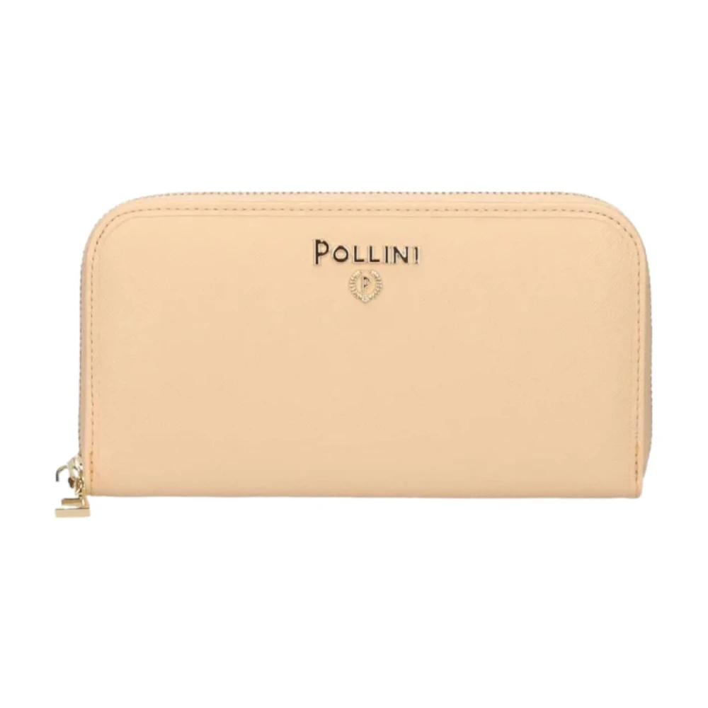Pollini Ritsportemonnee Beige Dames