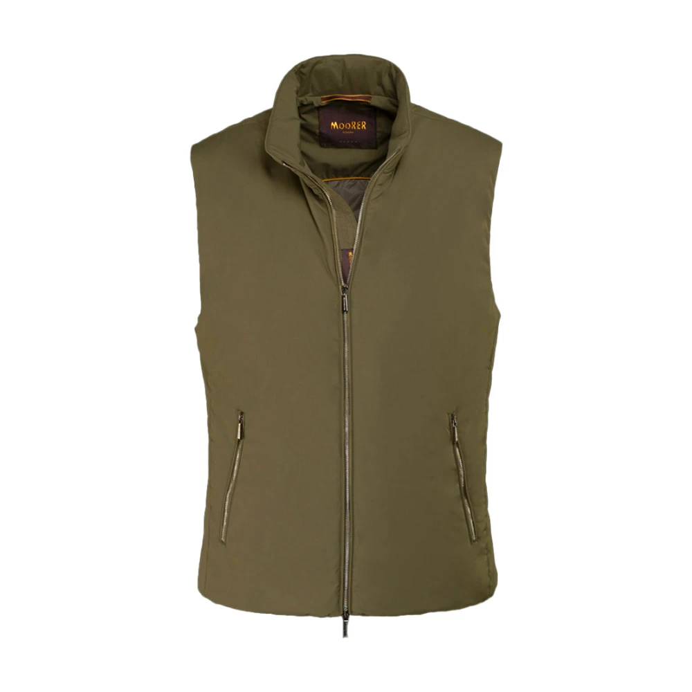 Moorer - Jackets > Vests - Green - Moorer - Modalova