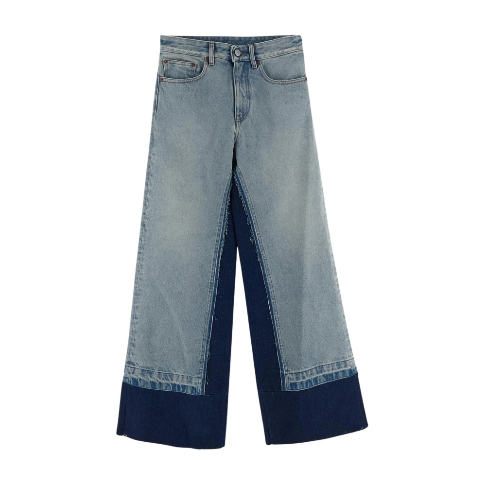 MM6 Maison Margiela Dames Denim Mode Kleding Blue Dames