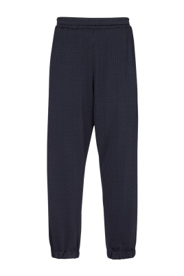 pantalon-mini-pique-monogramme-marine
