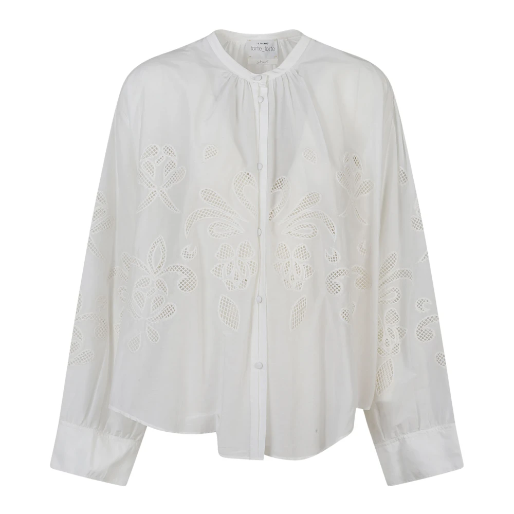 Forte Forte Women's White Lunamaris Shirt