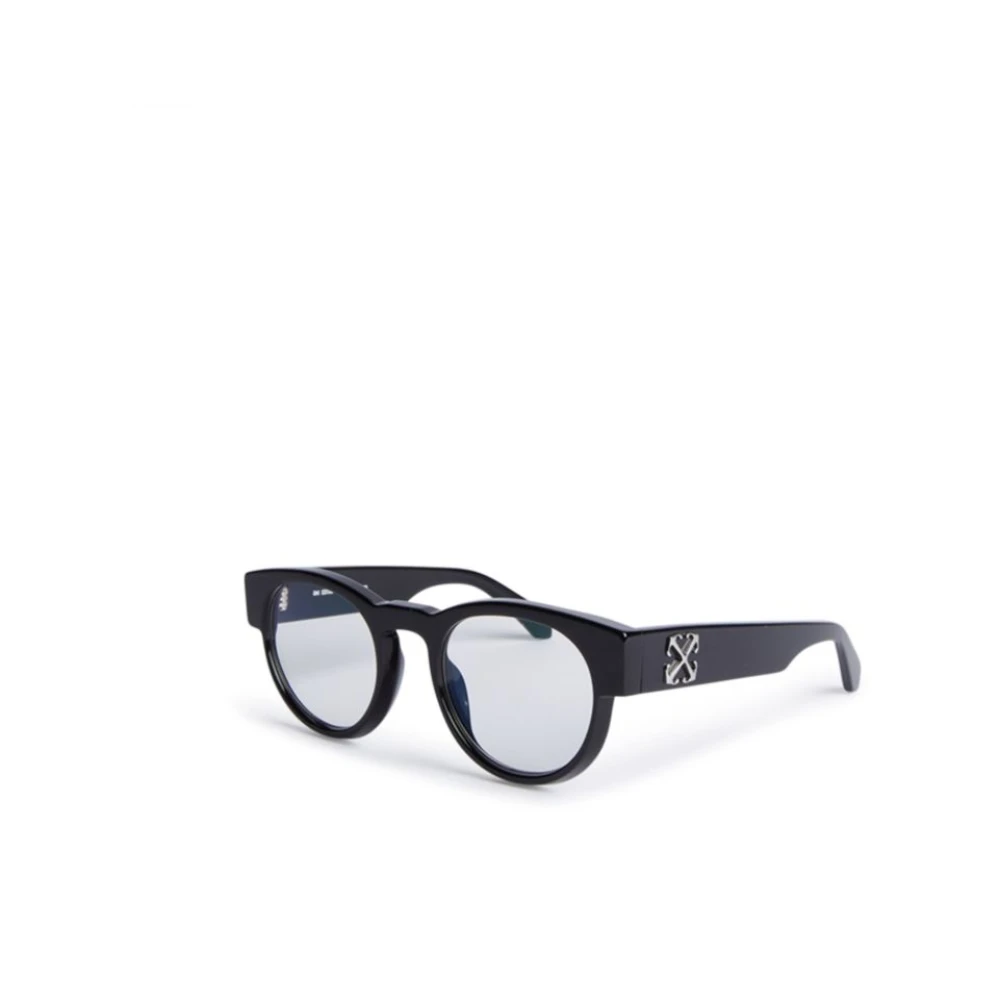 Off White Stijlvolle zonnebril voor modeliefhebbers Black Unisex