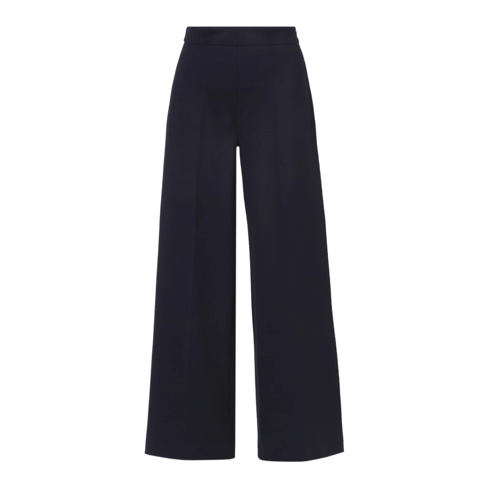 Liviana Conti Milano Wijde Pijp Broek Blue Dames