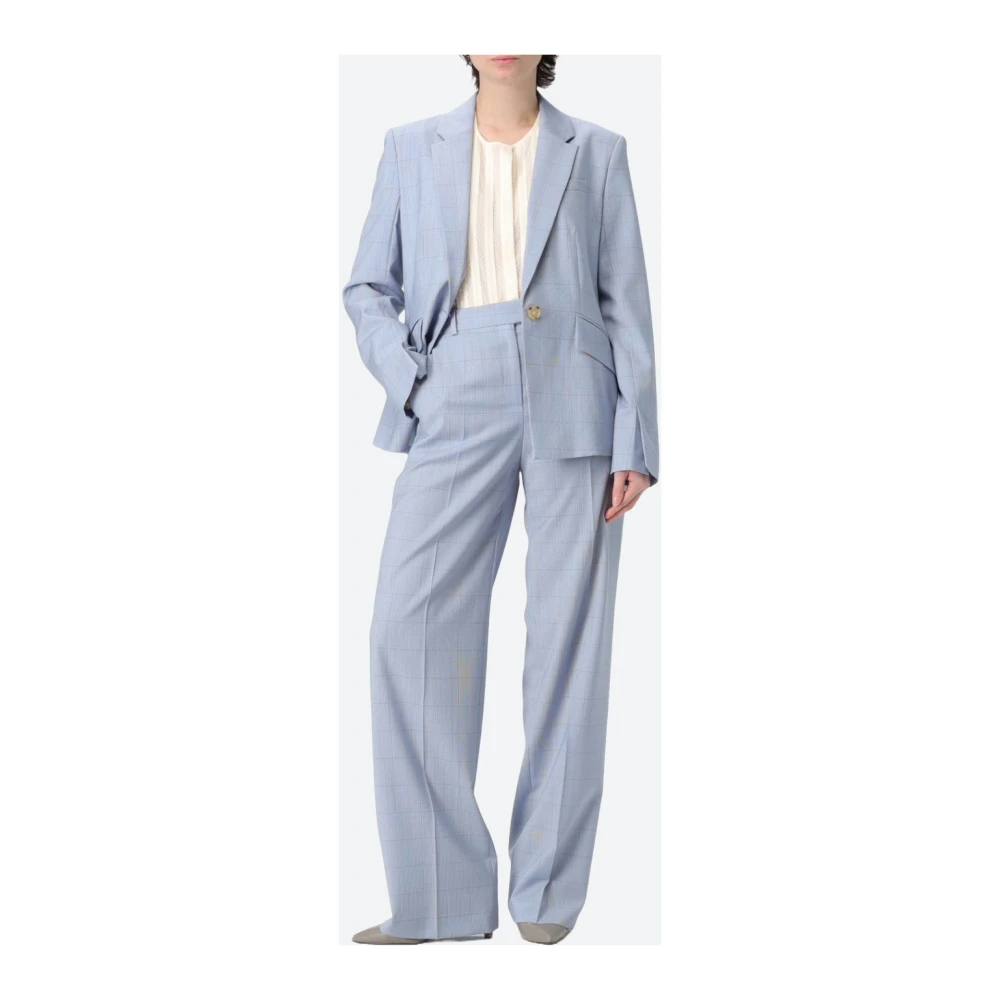 Hugo Boss Klassieke Wollen Blazer Blue Dames
