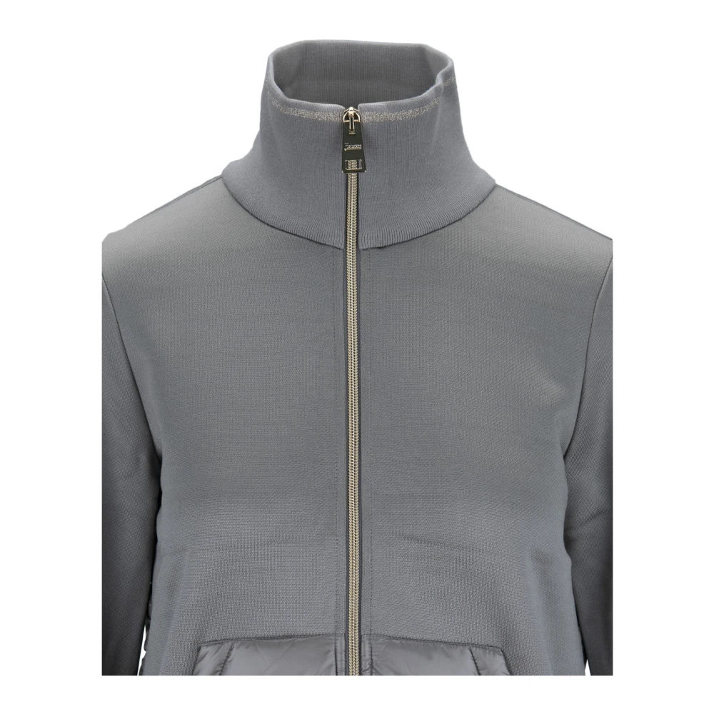Herno Zip-Up Jacket Gray Dames