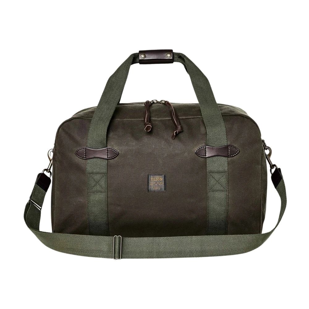 Filson Duffle Bag med Tin Cloth Green, Unisex