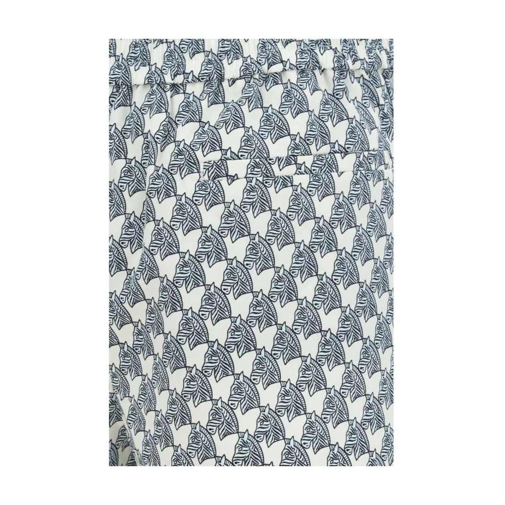 TORY BURCH Casual paardenprint shorts Multicolor Dames