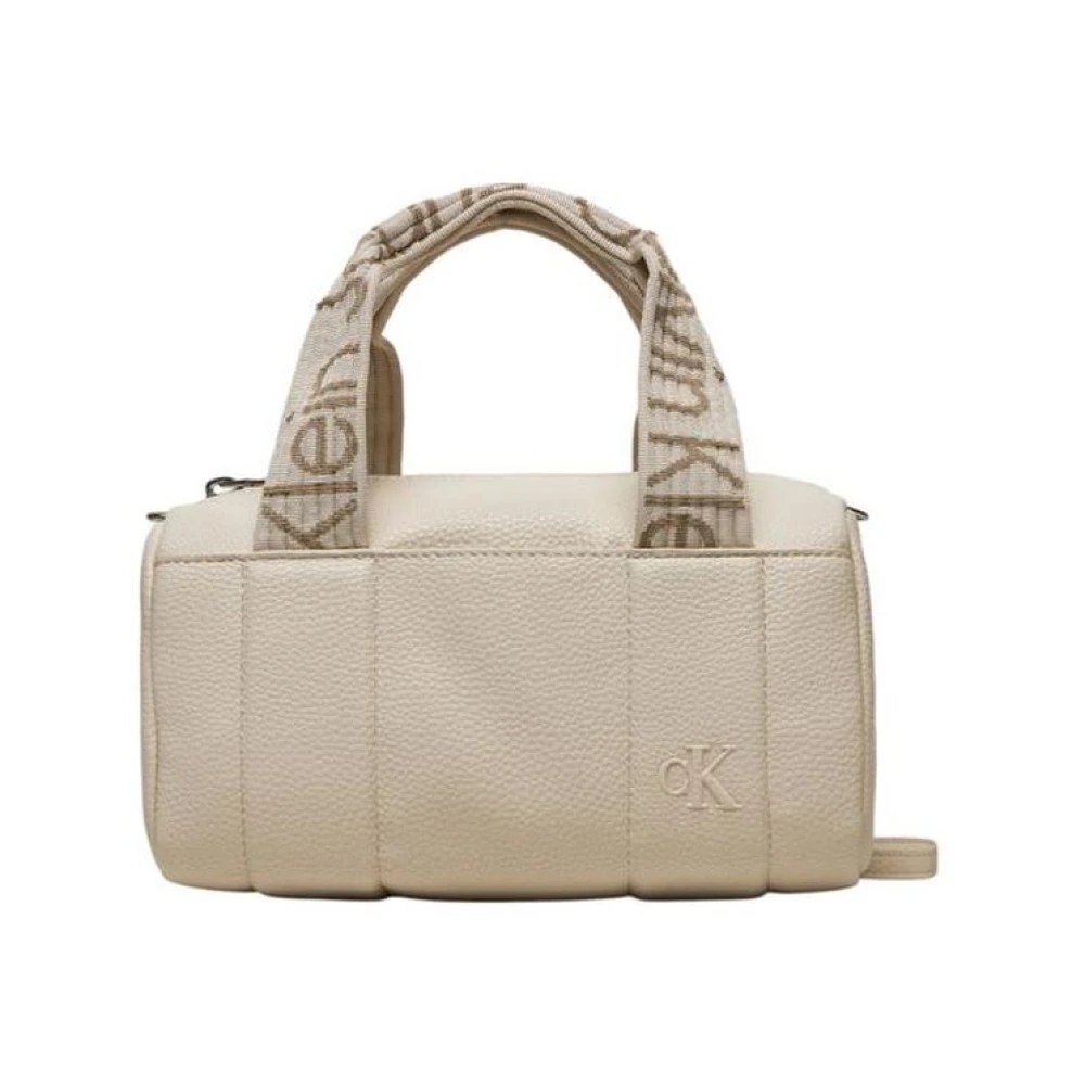 Calvin Klein Jeans Ultralight Barrel Handtas Beige Dames
