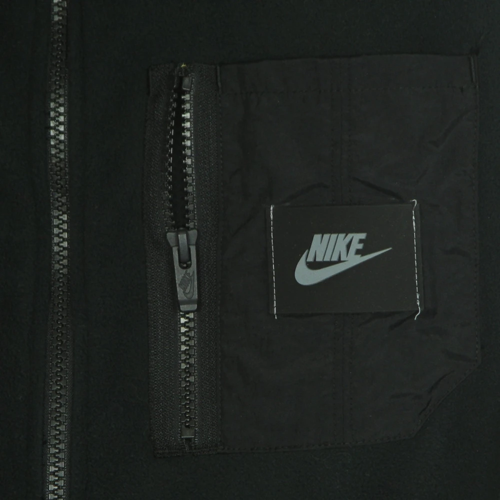 Nike Mouwloos Polar Fleece Vest Zwart Black Heren