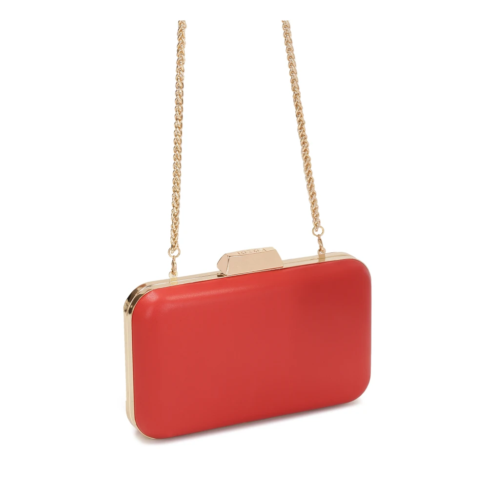 Kazar Rode zachte leren box tas Red Dames