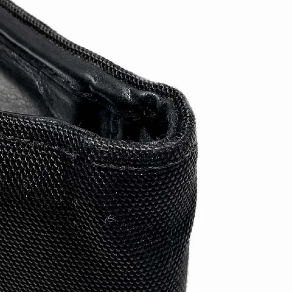 Gucci Vintage Pre-owned Canvas wallets Black Heren
