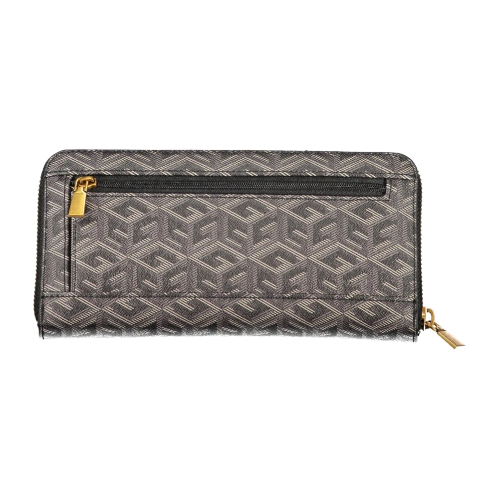 Guess Zwarte Damesportemonnee Laurel SLG Multicolor Dames