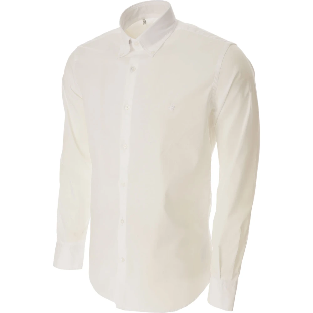 Brooksfield Formal Shirts White Heren