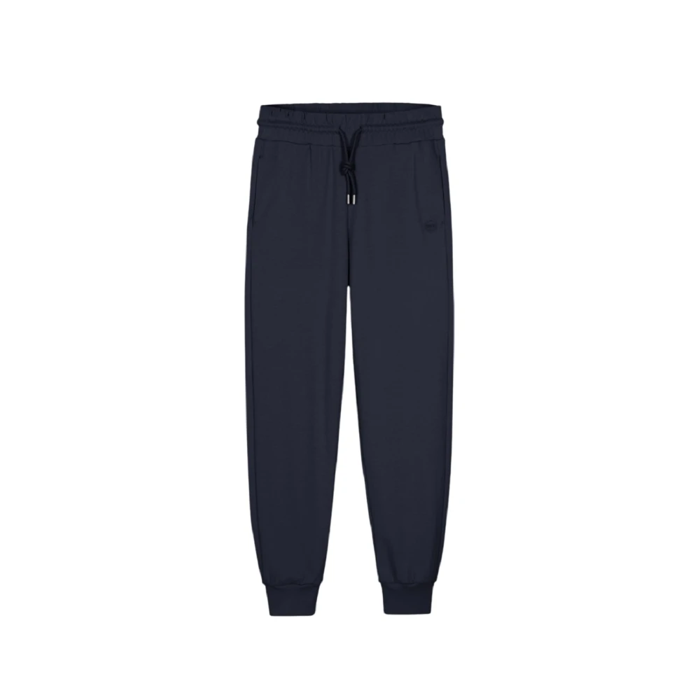 Colmar Blauwe Sweatpants met Trekkoord Taille Blue Dames