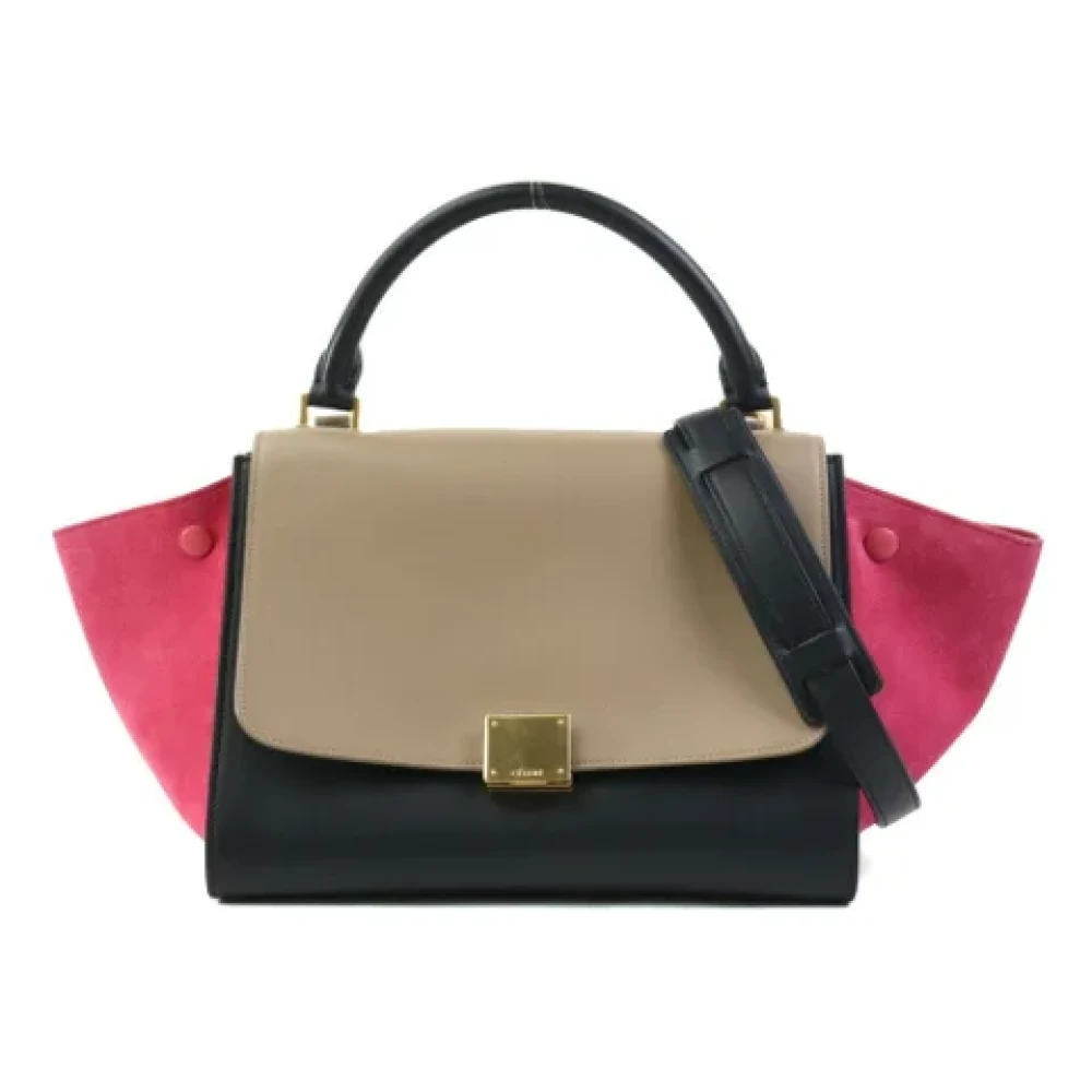 Celine Vintage Pre-owned Leather shoulder-bags Multicolor Dames