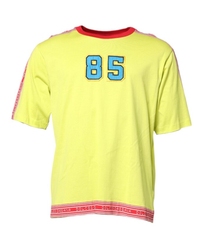 t-shirt-en-coton-vert-a-col-rond