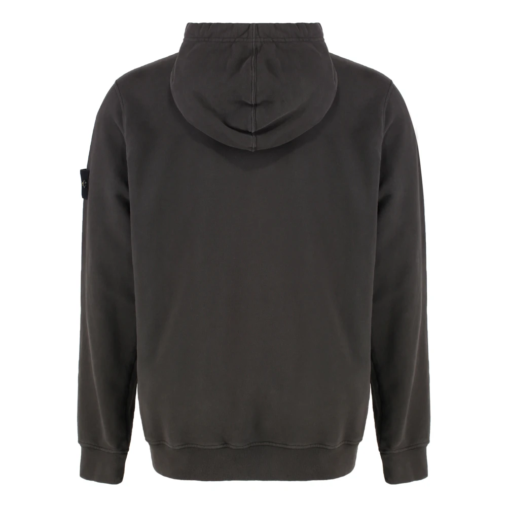 Stone Island Uomo Grigio - Felpa Con Zip Integrale - Sweatshirts & Hoodies - Xl - Immagine 5