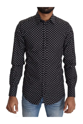 Polka Dot Bomullsskjorta