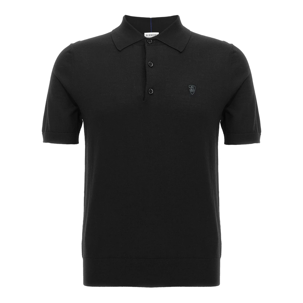 Burberry Men's Black Polo Shirts - Polo Shirts - M - Tops