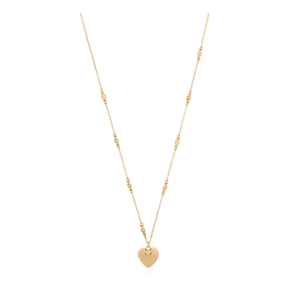 Coach Femme Jaune Accessoires, Taille: One Size Collier Avec Pendentif
