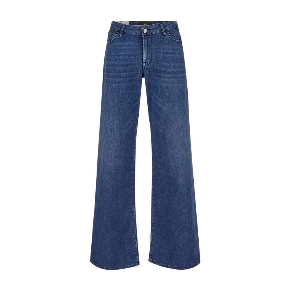 3X1 Charlie Katoenen Jeans Blue Dames