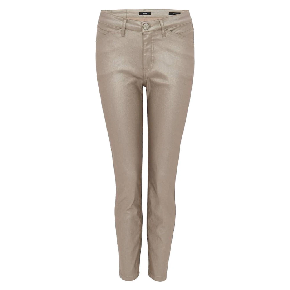 Opus Emily Classy Jeans Beige Dames