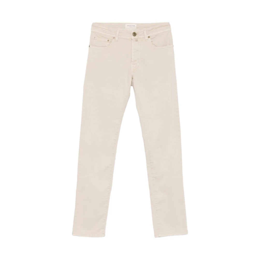 Jacob Cohën Uomo Beige Jeans, W36, New,