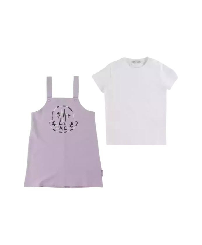 ensemble-t-shirt-blanc-et-robe-salopette