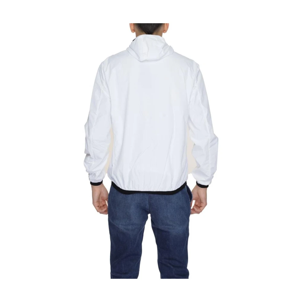 Suns Actieve Stijl Windbreaker Jas White Heren