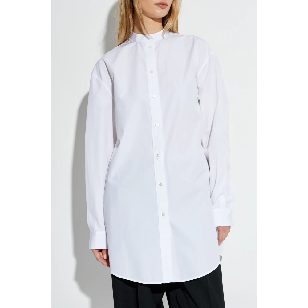 Jil Sander Lange shirt White Dames