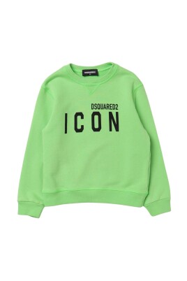 sweat-shirt-col-rond-vert