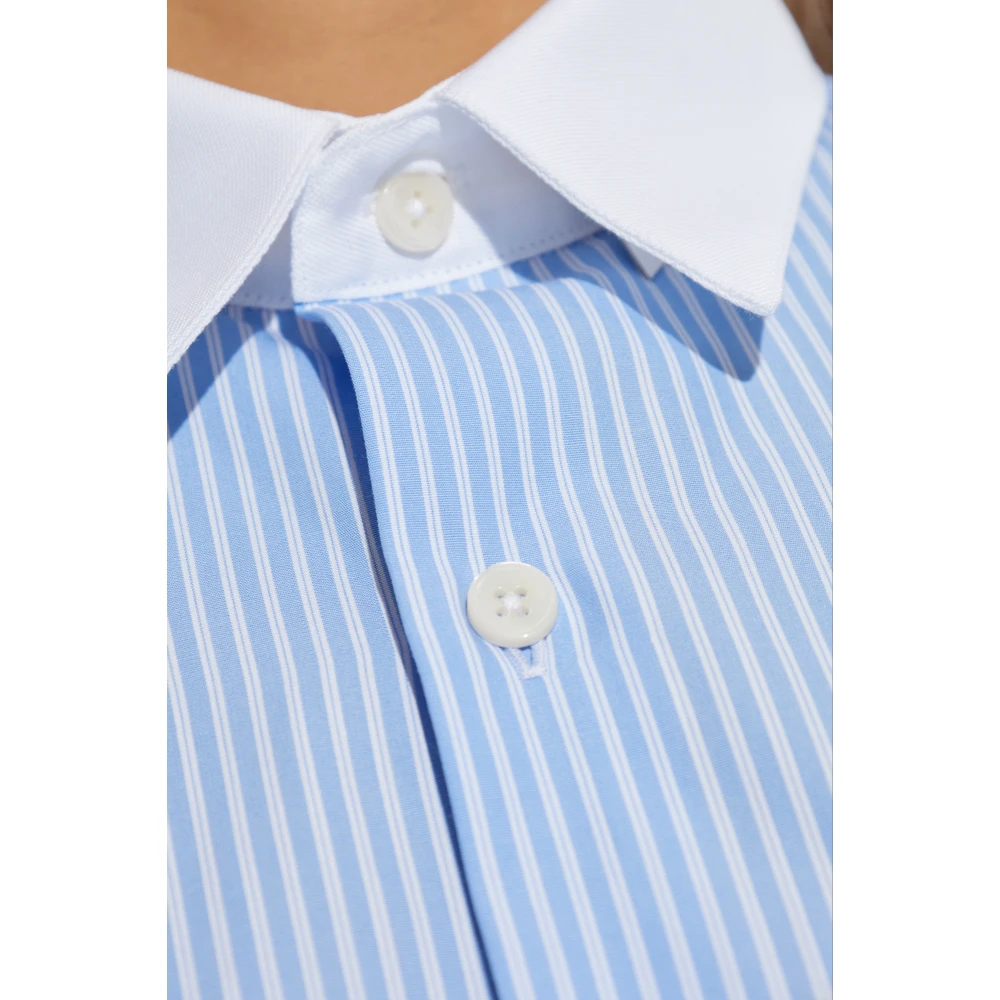 Sporty & Rich Shirt uit de Health-collectie Blue Dames