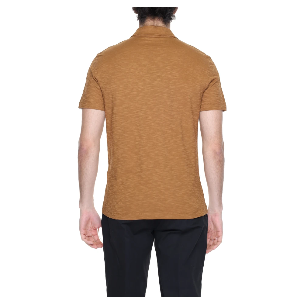 Liu Jo Flamecuba Heren T-shirt Lente Zomer Collectie Brown Heren