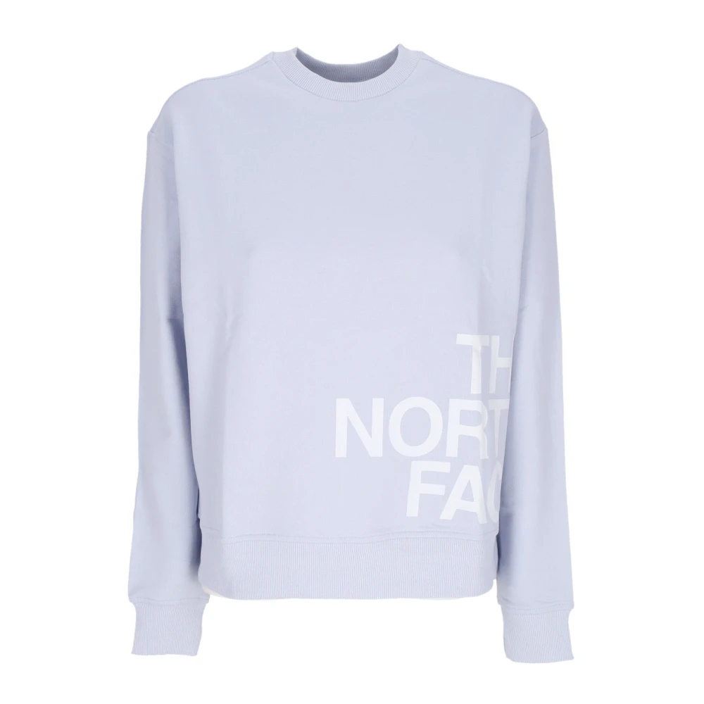 The North Face Lätt Crewneck Sweatshirt med Logo Blue, Dam