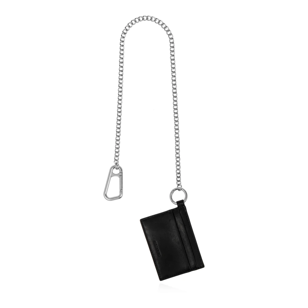 AllSaints Chain Cardholder Black Heren