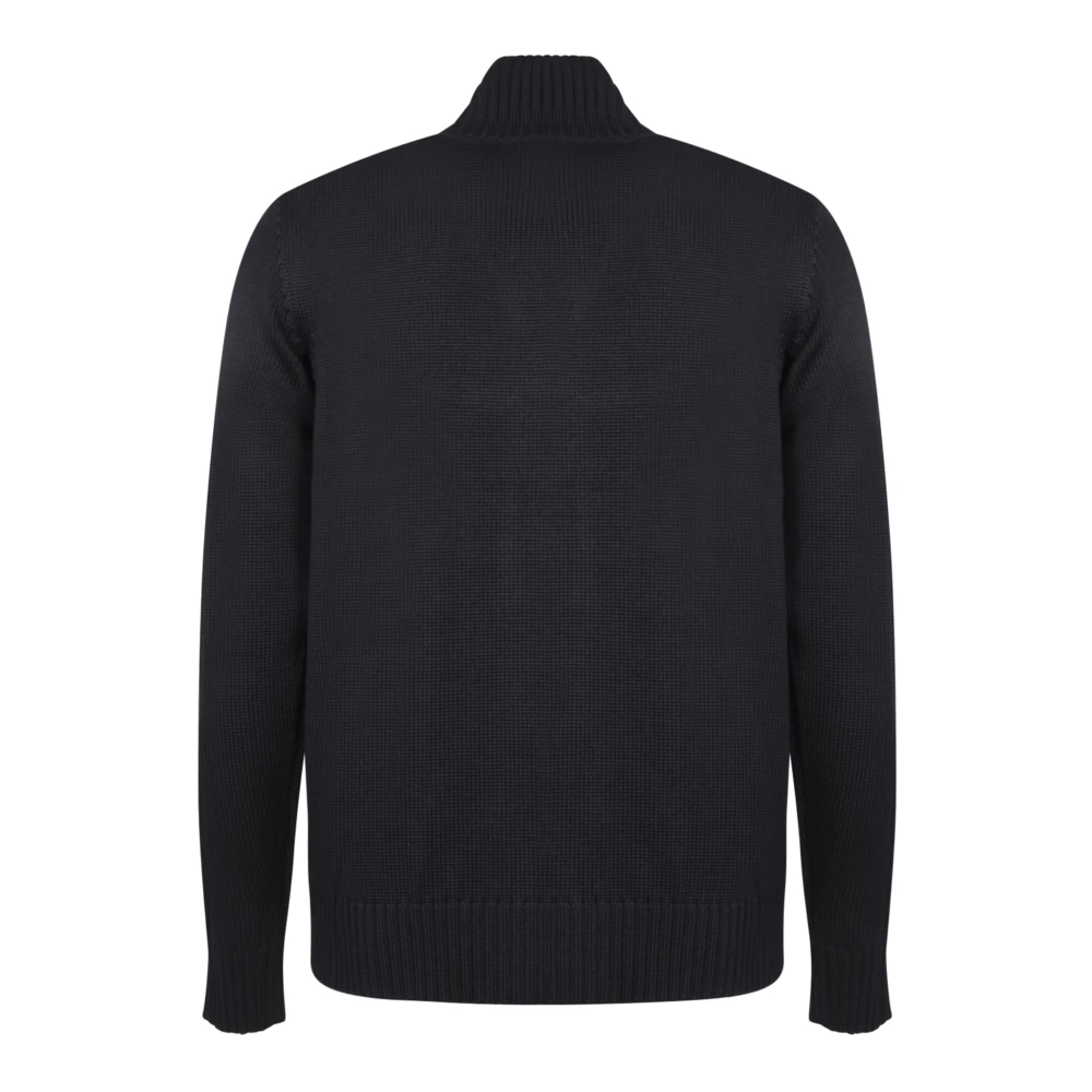 Zanone Zwarte Vest Aw24 Black Heren