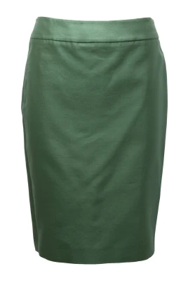 Grön Silk/Bomull Kjol RMN RM065
