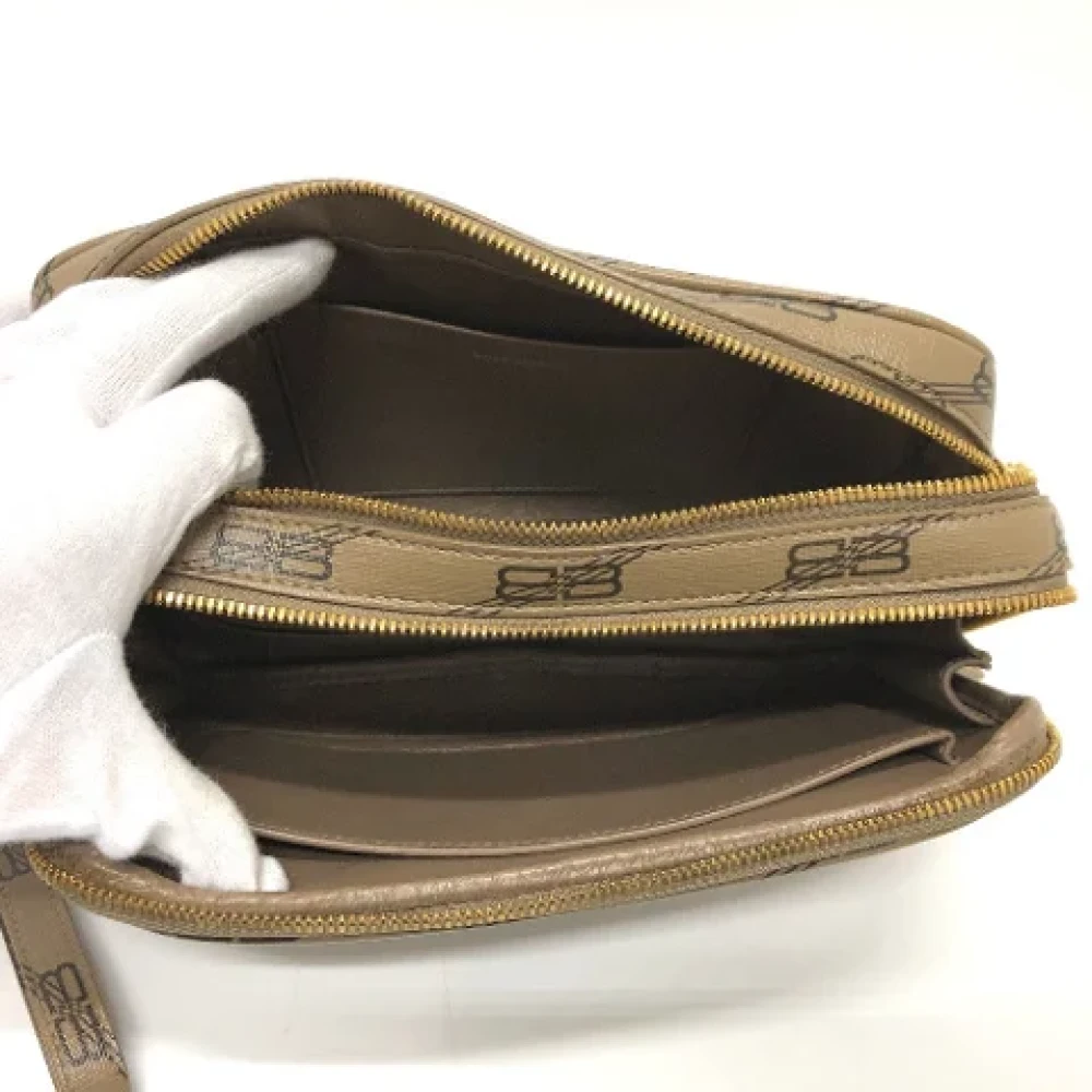Balenciaga Vintage Pre-owned Leather balenciaga-bags Brown Dames