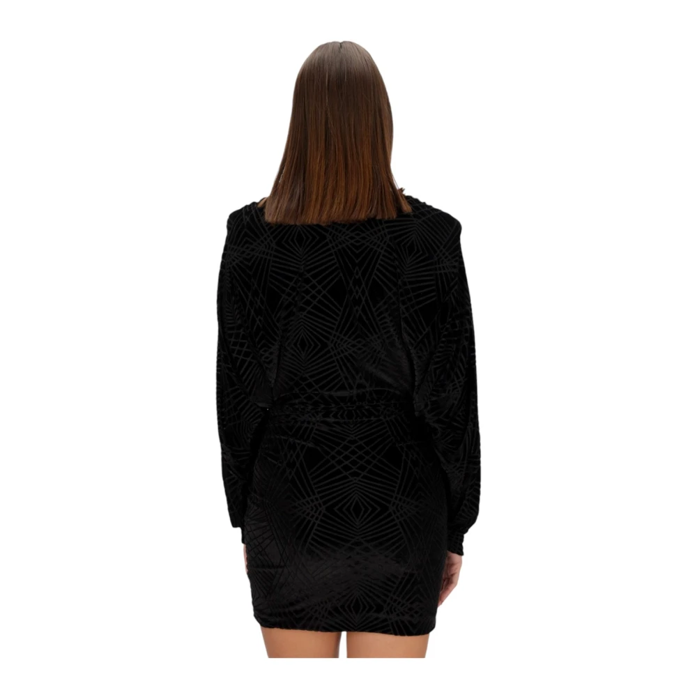 pinko Korte Jurk Black Dames