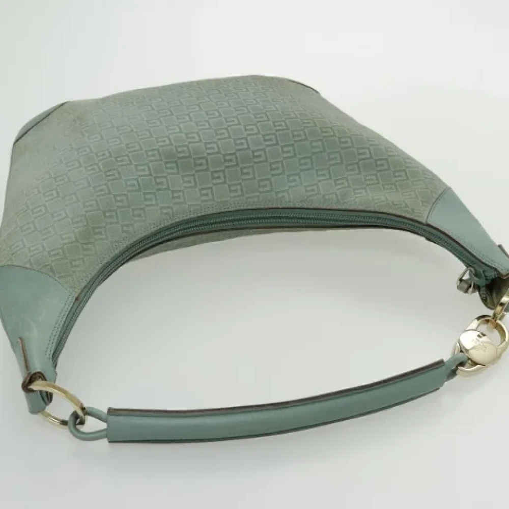 Gucci Vintage Pre-owned Suede gucci-bags Blue Dames